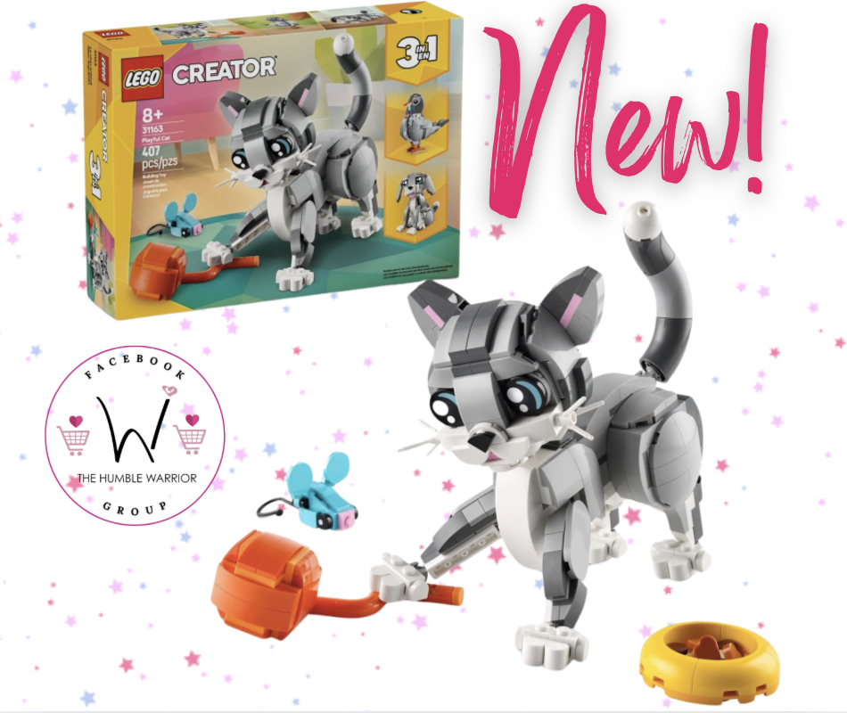 Lego 3-in-1 Creator Cat Building Set!